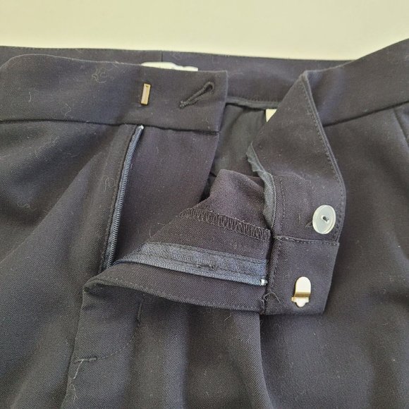 Coldwater Creek Pants Womens‎ 14Navy Blue Natural Fit Dress Trouser Office - Picture 2 of 12
